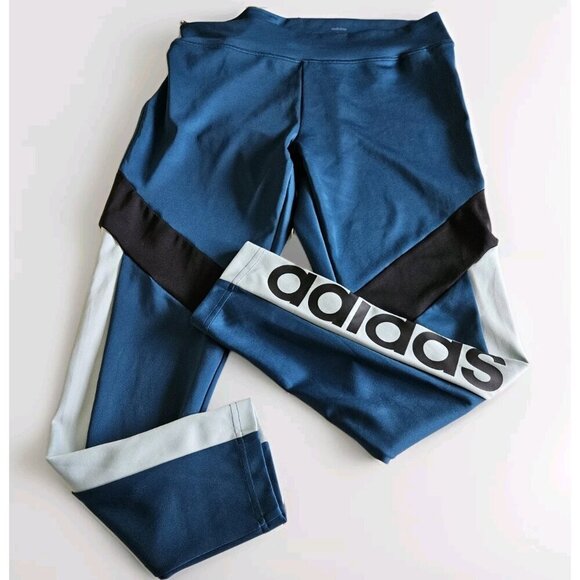 Leggings Womens L Lot Of 3 Adidas Climalite Under Armour Victoria Sport Stretch - Picture 9 of 16